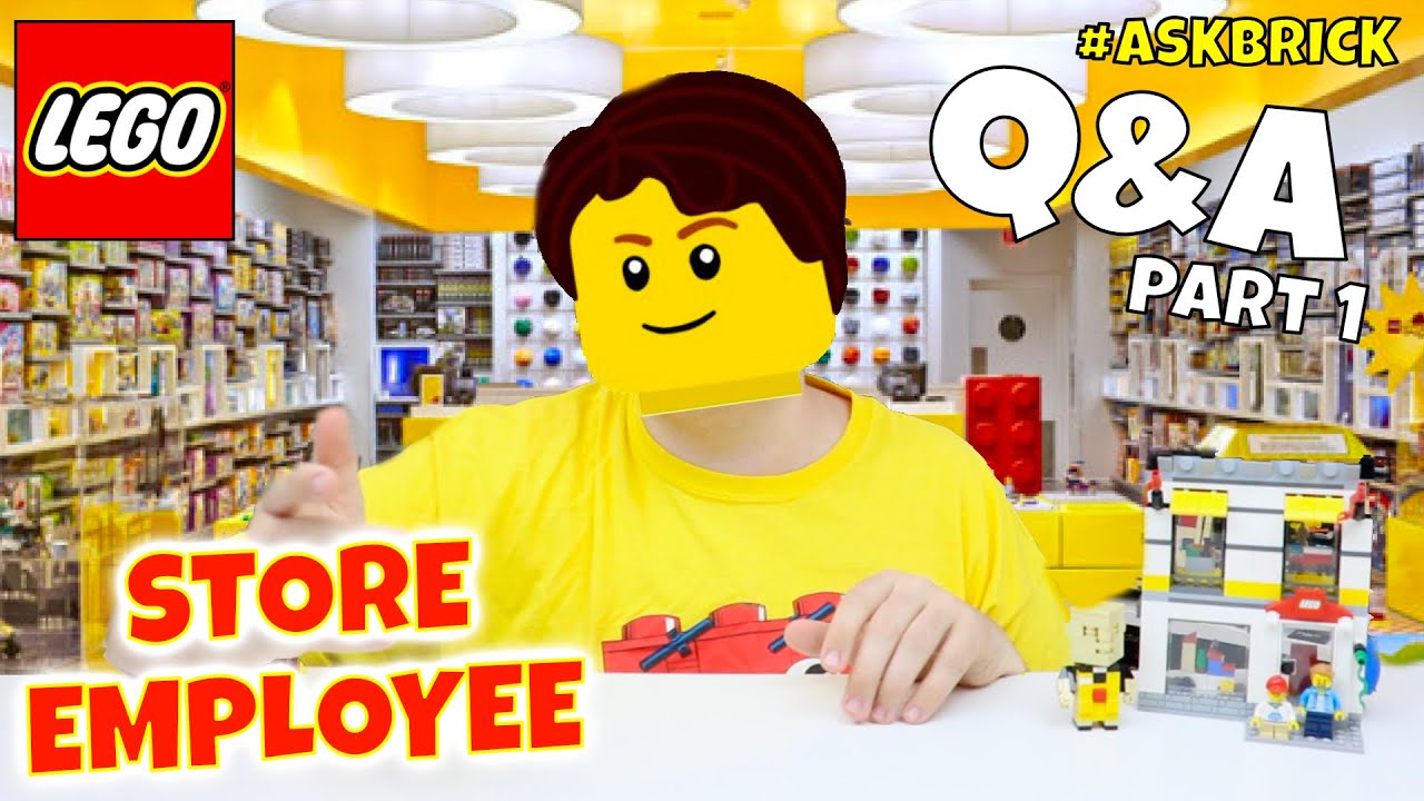 I WORKED at the LEGO Store - LEGO (ex) Employee Q&A