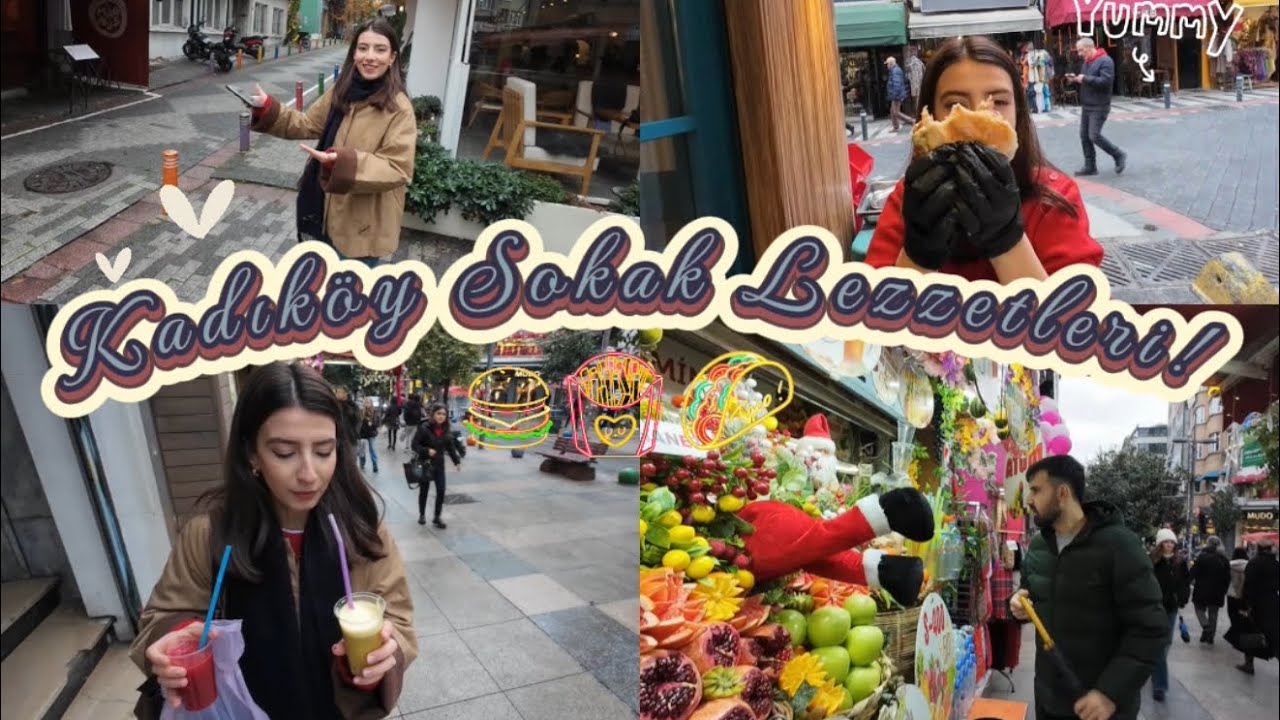 Kadıköy Vlog! |Viral Sokak Lezzetlerini Denedik|✨