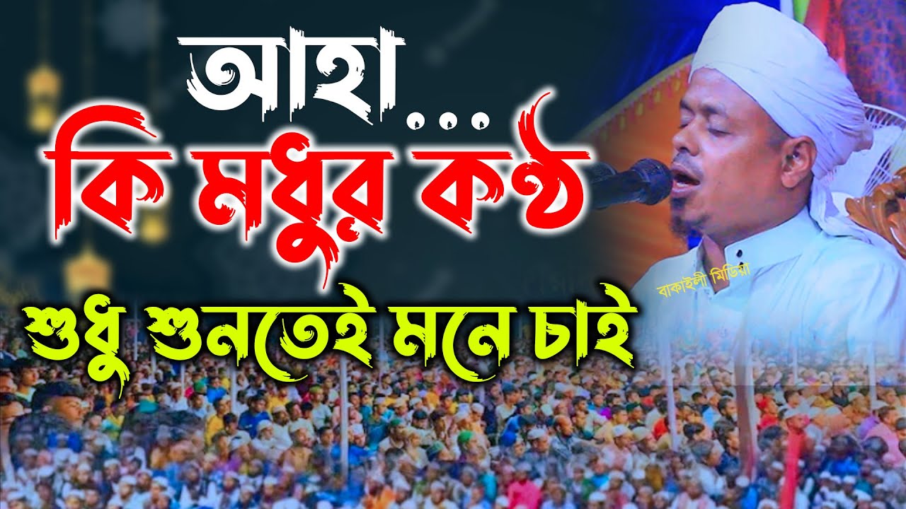 কি মধুর কণ্ঠ শুধু শুনতেই মন চাই মাওলানা সাইফুল্লাহ সাদী নতুন ওয়াজ Mawlana Saifullah Sadi Waz Bangla