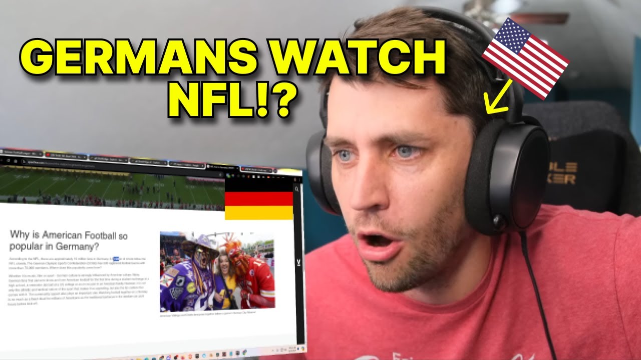It turns out Germans like American Football!?!?