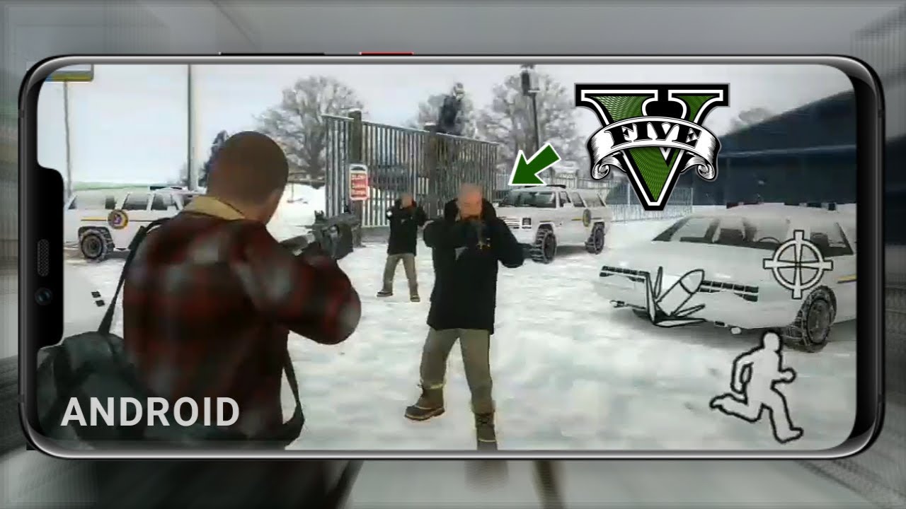 COMPLETANDO LA PRIMERA MISIÓN DE GTA 5 EN ANDROID