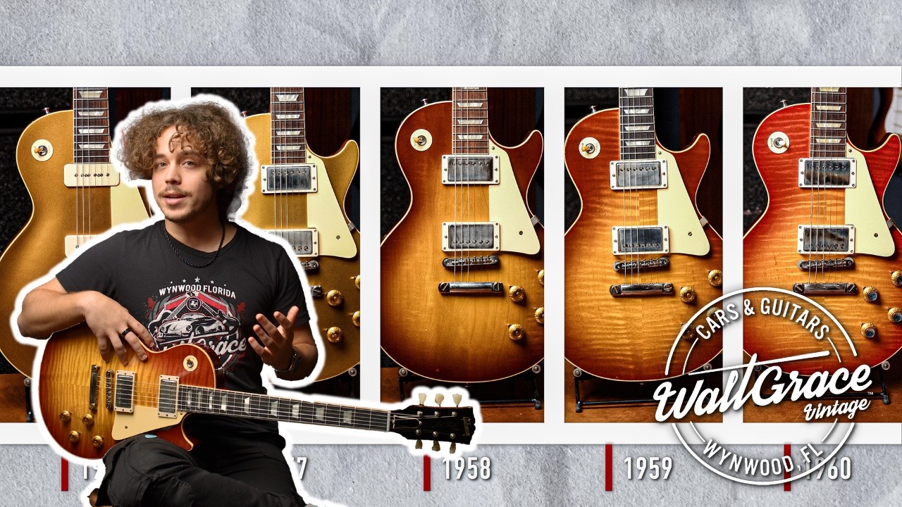 Which Gibson Les Paul Reissue is Best for You? 1956-1960 Custom Shop Comparison