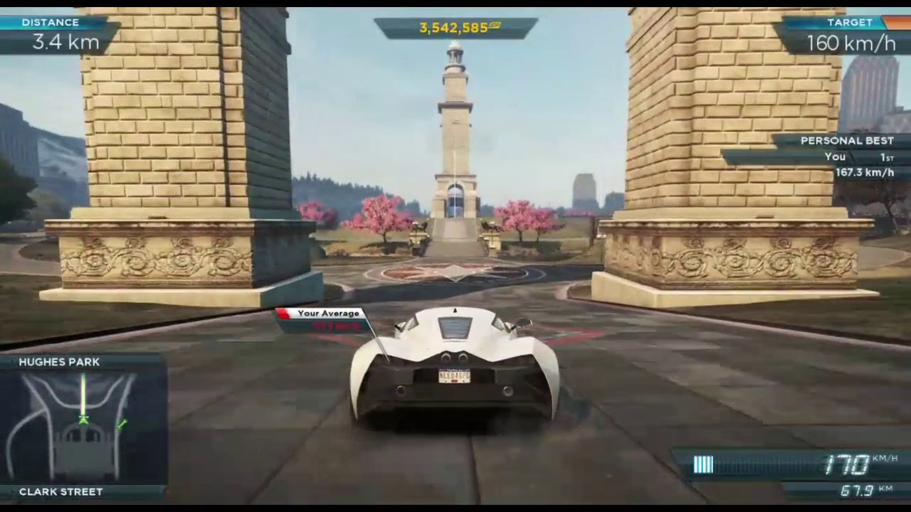 NFS Most Wanted 2012:Gameplay | Marussia B2 all races (PC HD)