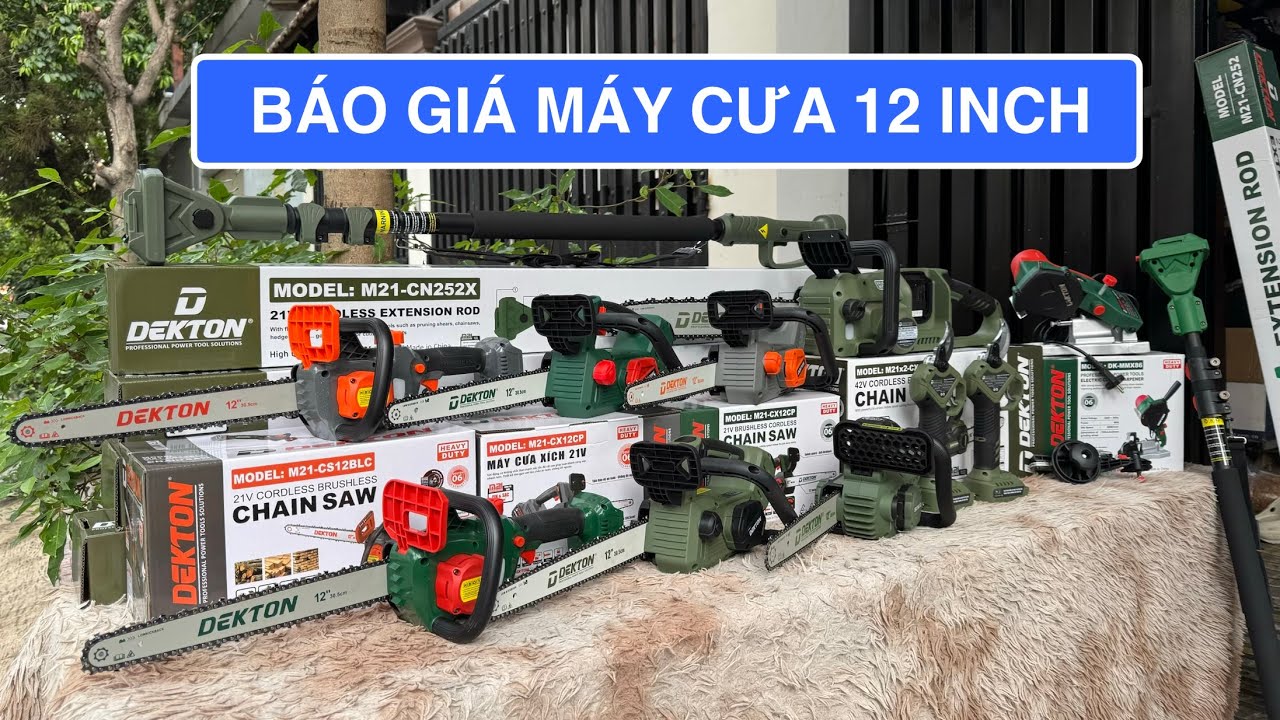 🔥 TỔNG XẢ KHO CUỐI NĂM MÁY CƯA XÍCH PIN & XĂNG 🔴 Giá rẻ nhất năm, từ 750K, Giảm sâu – Freeship