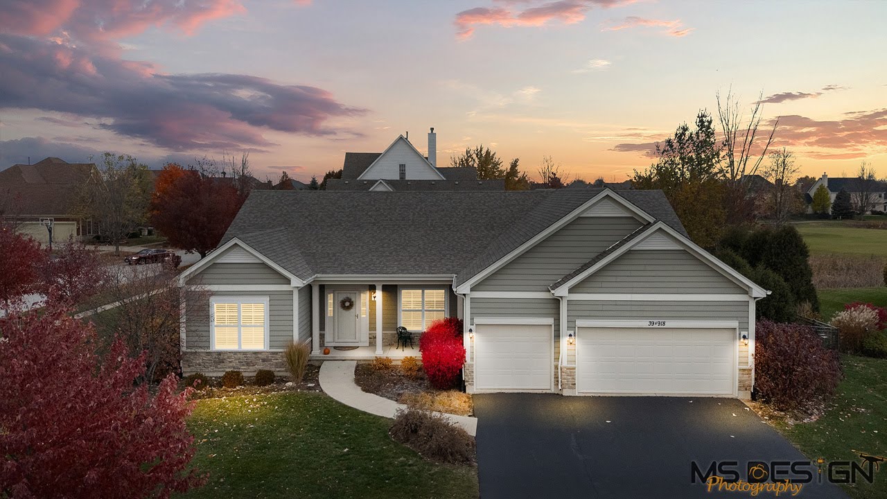 Cinematic house tour of 39W918 N Hathaway Ln Geneva, IL