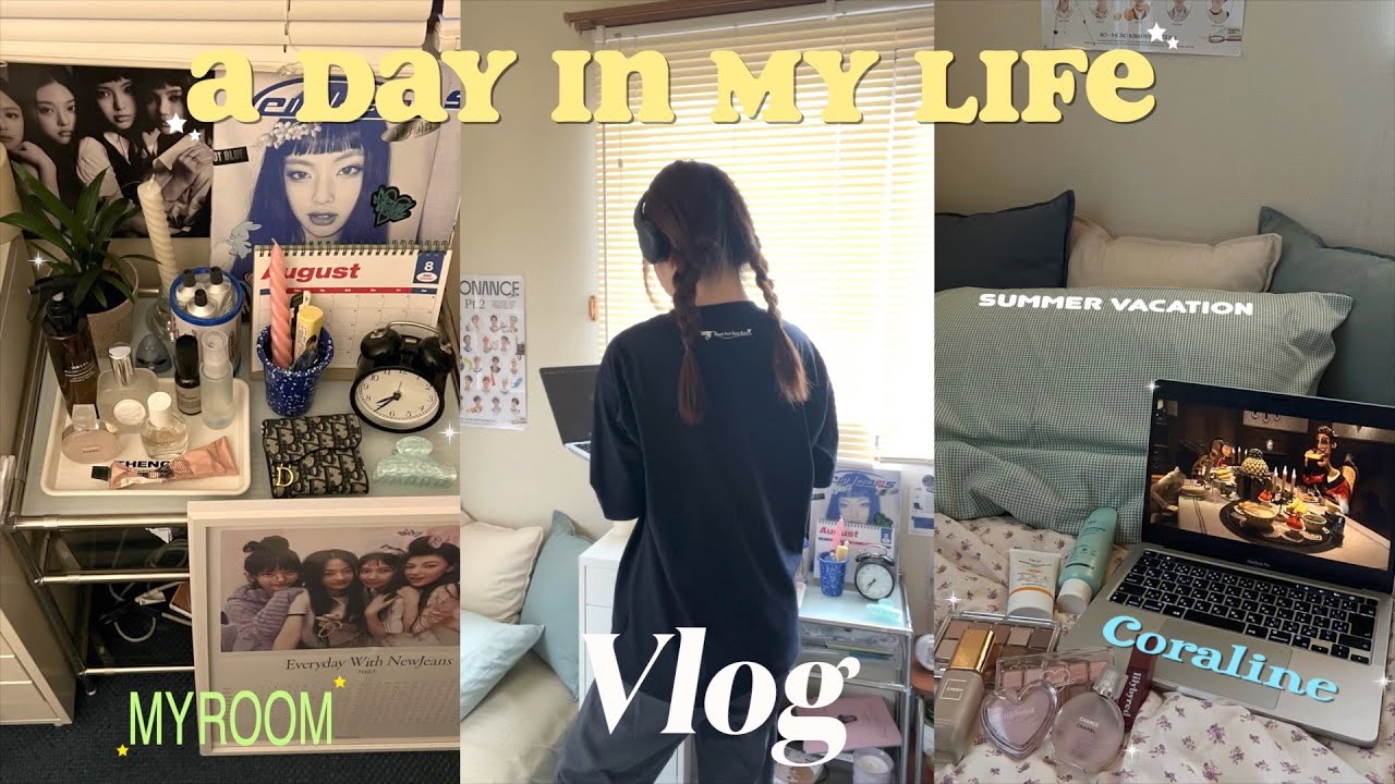 \VLOG/秋が待ち遠しくて既に秋服大量ゲット/欲しかった物をやっと手に入れた_買い物DAY,コスメ整理,H&M,Qoo10,GU