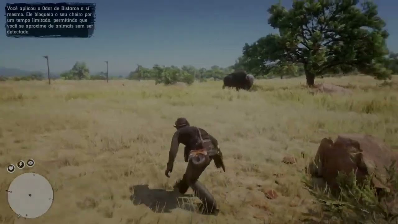 Matando o Bisão tatanka lendário na faquinha 