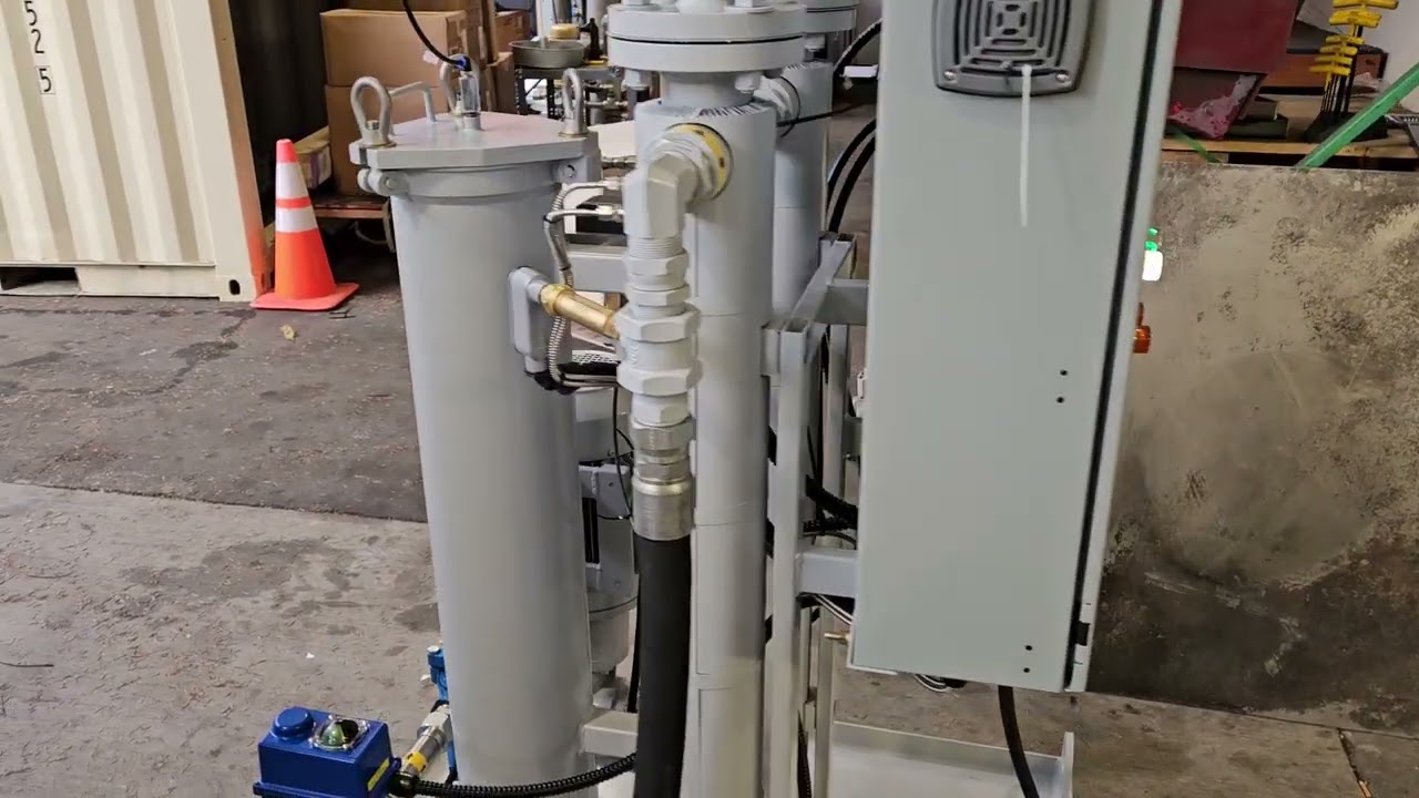 Turbine Oil Filtration System from High Purity Northwest Model KL 20 with Heat & NEMA Controls
