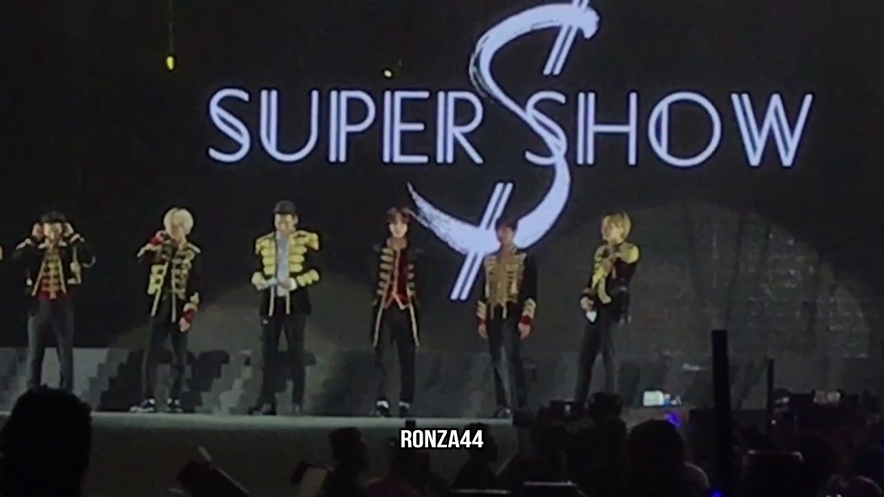 FANCAM Super Show 7S  in Jeddah SUPER JUNIOR SS7S 190712 Ment