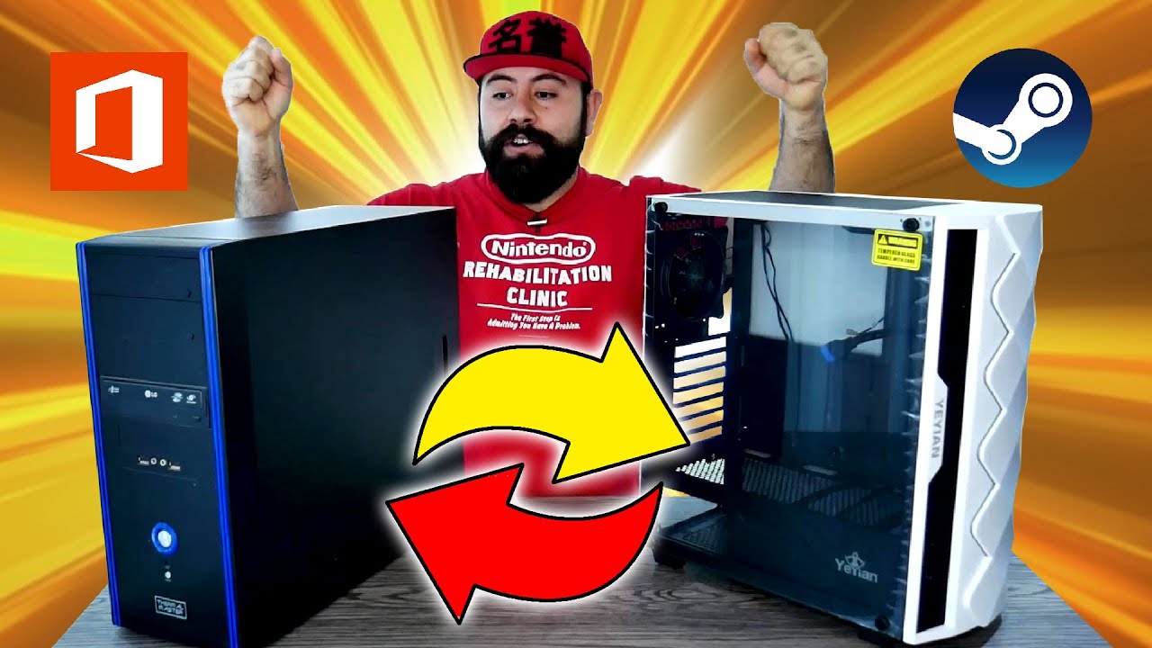 De PC OFICINA a PC GAMER, (Core i5 4440 + GTX 1050Ti) ENSAMBLE Yeyian Abyss2500 - Droga Digital