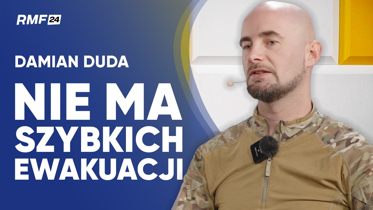 Medyk wojenny na pierwszej linii. Damian Duda o piekle walki w Ukrainie