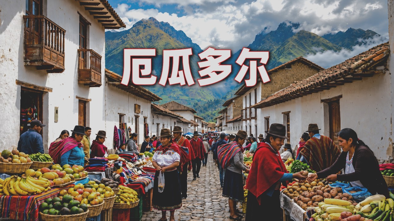 厄瓜多尔：地球上最不可思议的国家 | 4K 旅行纪录片