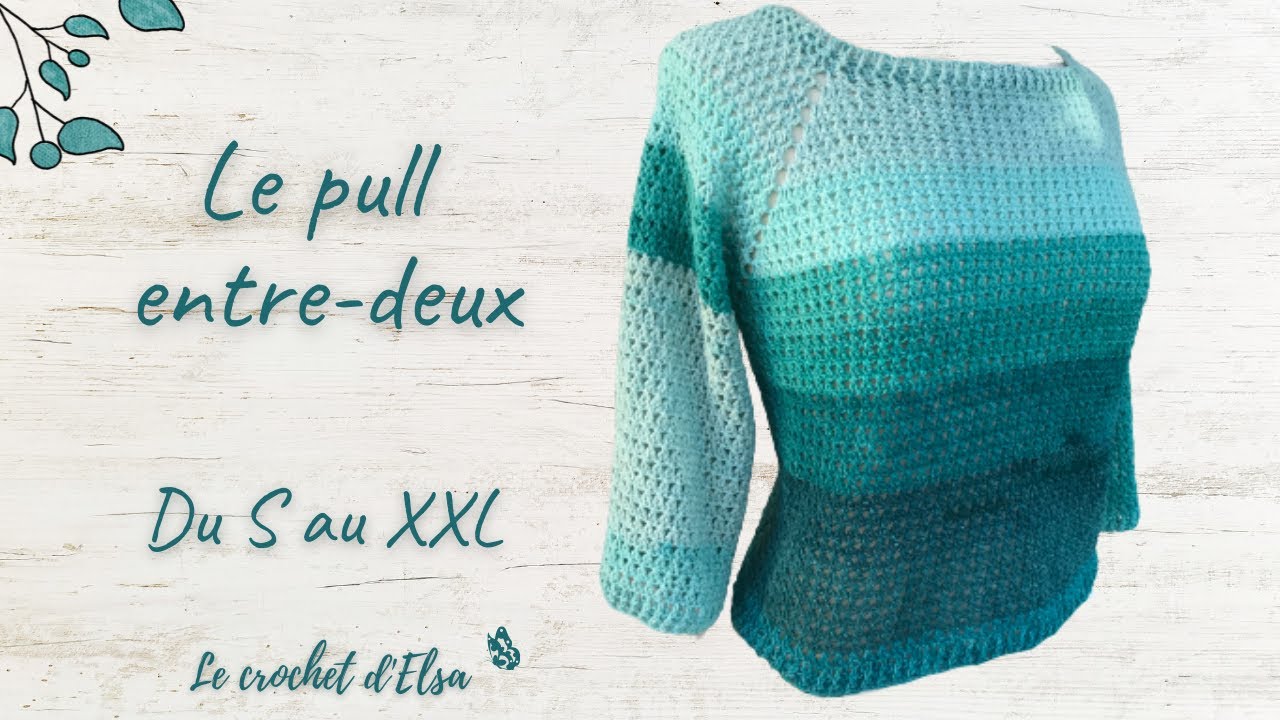 Comment faire un pull top down, sans coutures  - Le Pull entre-deux