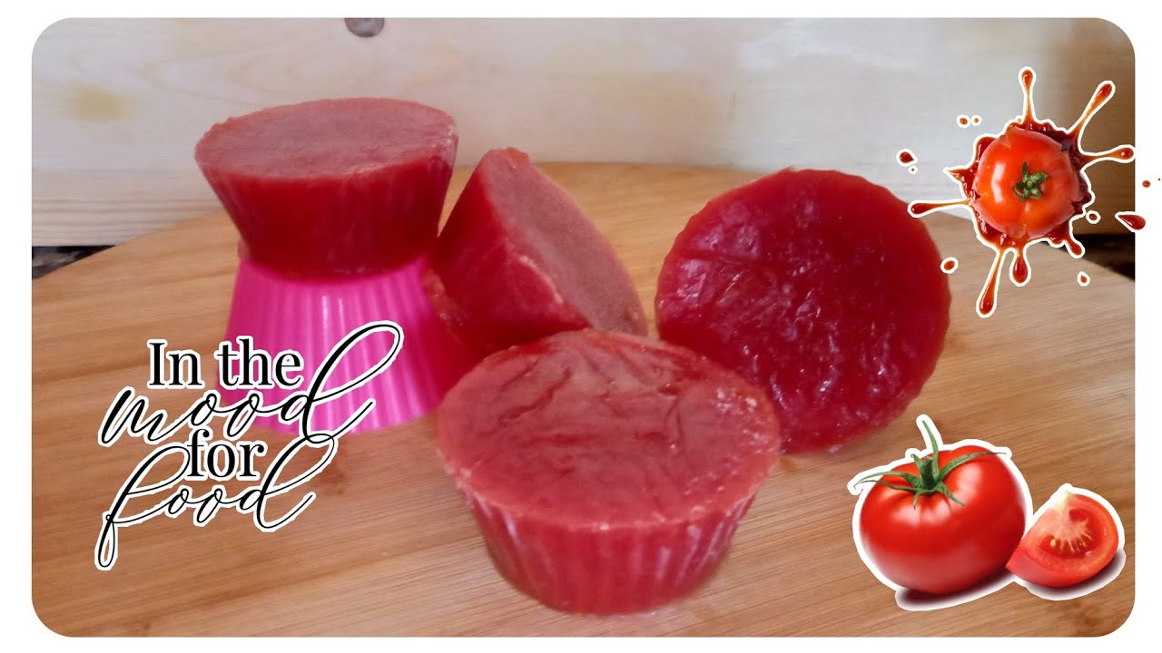 صلصة الطماطم إقتصادية بقشور الطماطم فقط homemade tomato sause made of tomato peels