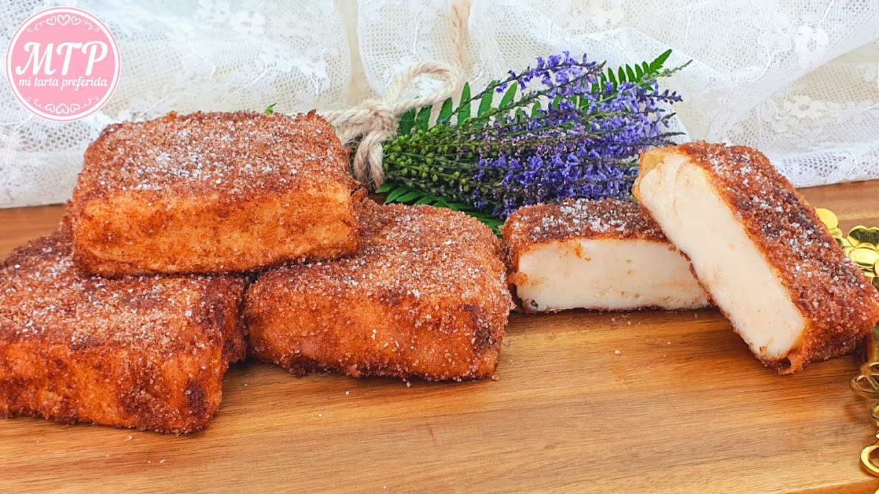 LECHE FRITA | Receta tradicional española | Mi tarta preferida