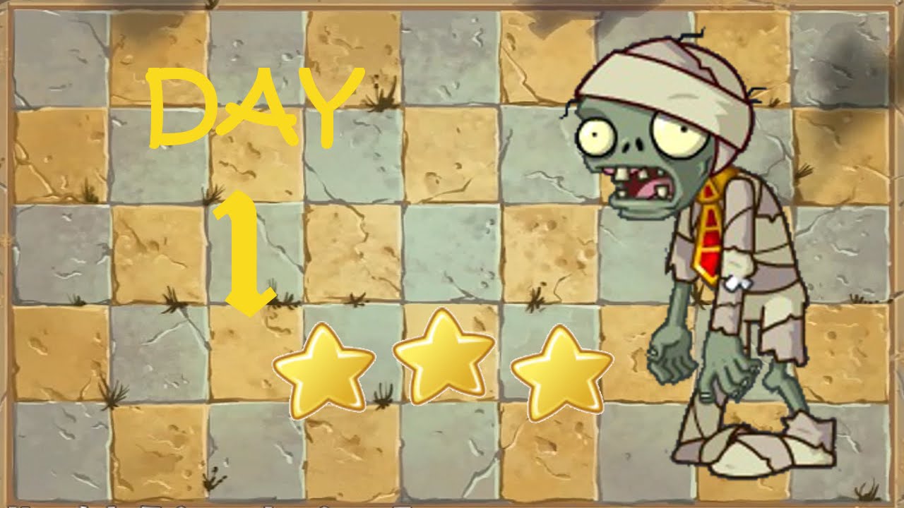 [Android] Plants vs. Zombies 2 Chinese - Ancient Egypt Day 1