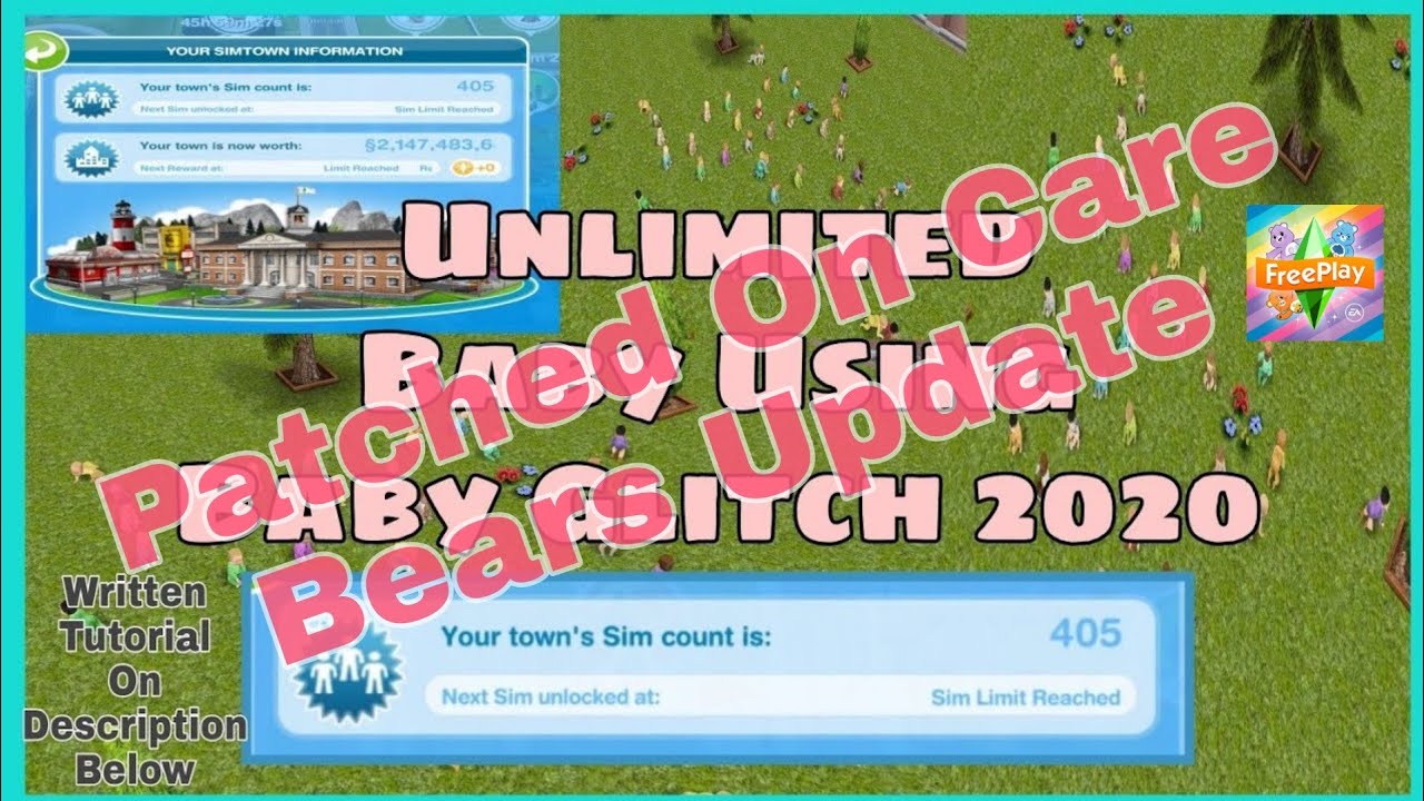 The Simsfreeplay Baby Glitch 2020