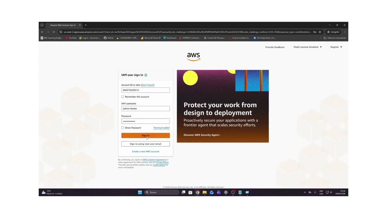 Implementación de IAM en AWS: usuarios, grupos, políticas y roles | Ejemplo práctico