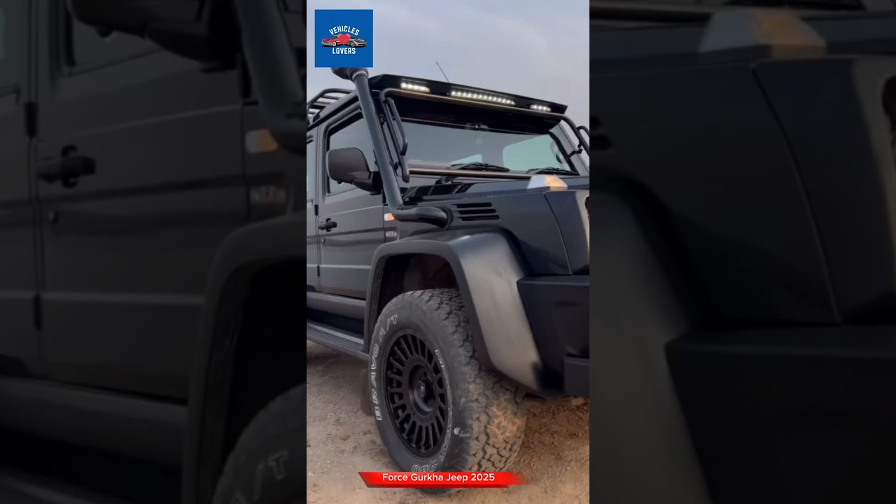 Force Gurkha 2025 Jeep Revealed – A True Adventure Machine