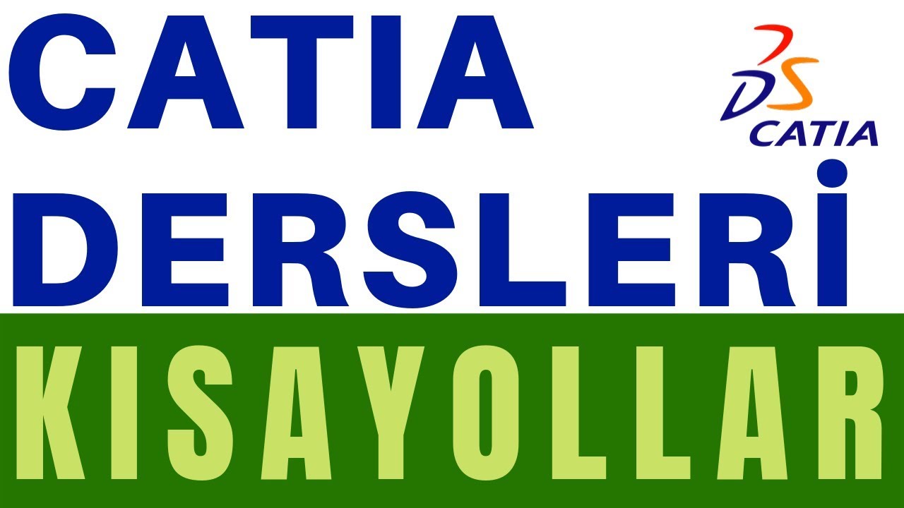 Catia Eğitim Videoları Kısayollar ve Basit Hileler  #catiaeğitim #catiaturk #drkacademy