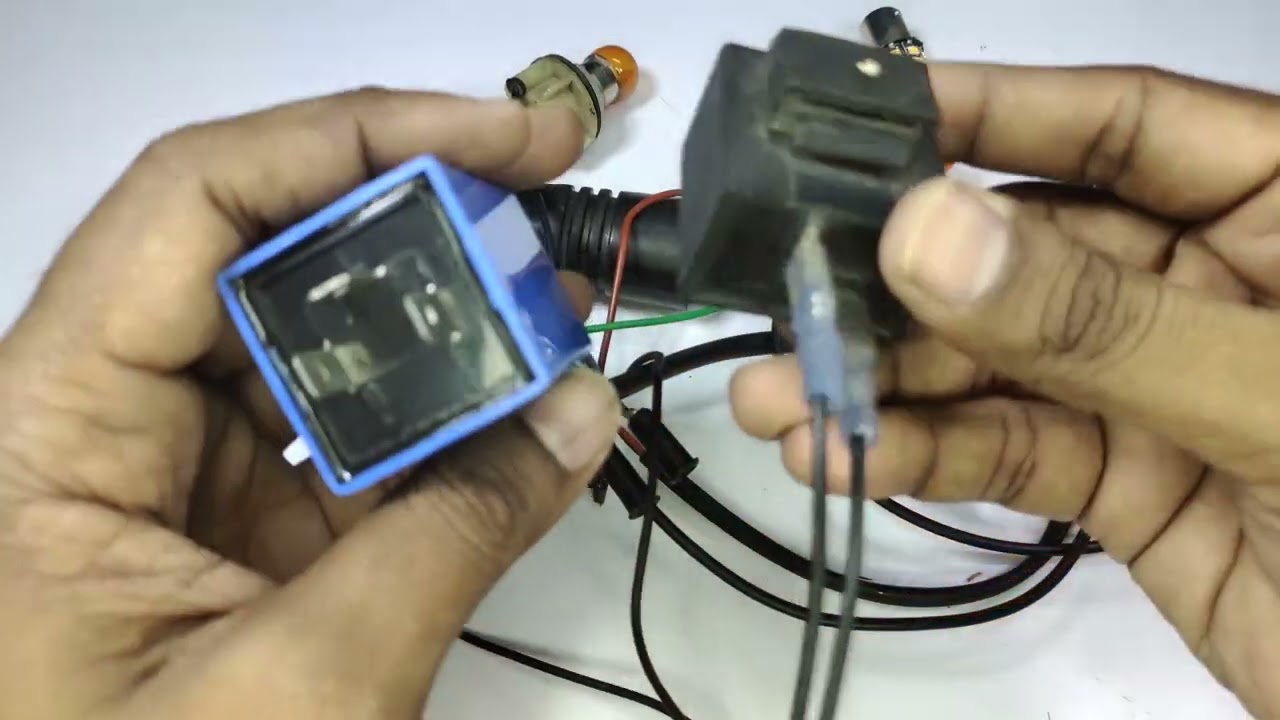Bike Indicator Complete Wiring - LED Indicator Installation - Hyperflash Indicator Solution - Hazard