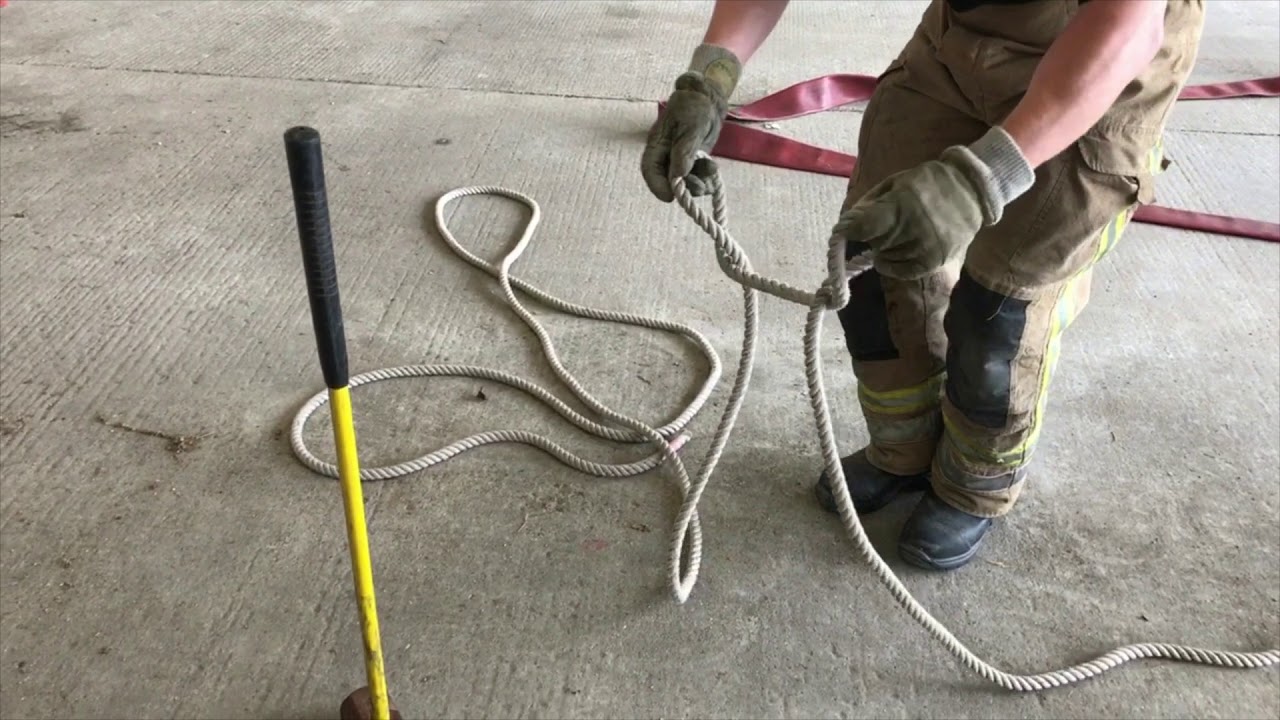 NFRS Recruit Training - Hauling a Sledgehammer