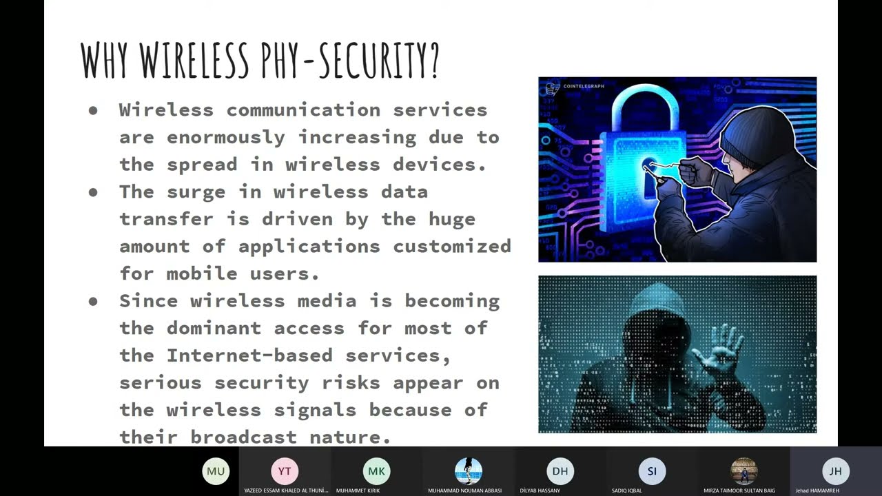 Wireless physical layer security concept and its main methods - Wireless Security Lecture 7 Part 1