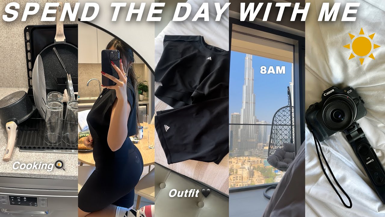 SPEND A DAY WITH ME |اجيو دوزو معايا نهاري فدبي✨شاركت معاكم شنو خديت😘( shopping🛍️,cooking🍳)