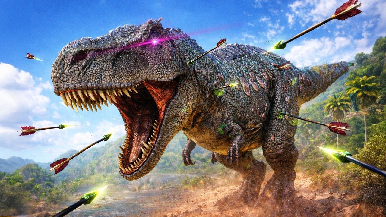 HIGH LEVEL T-REX GREIFT UNS AN💀🔥| Ark Hardcore
