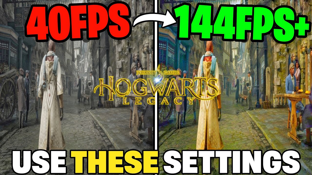 🔧HOGWARTS LEGACY: How To Boost FPS, Fix Lag & FPS Drops - Increase Performance/FPS On ANY PC✅