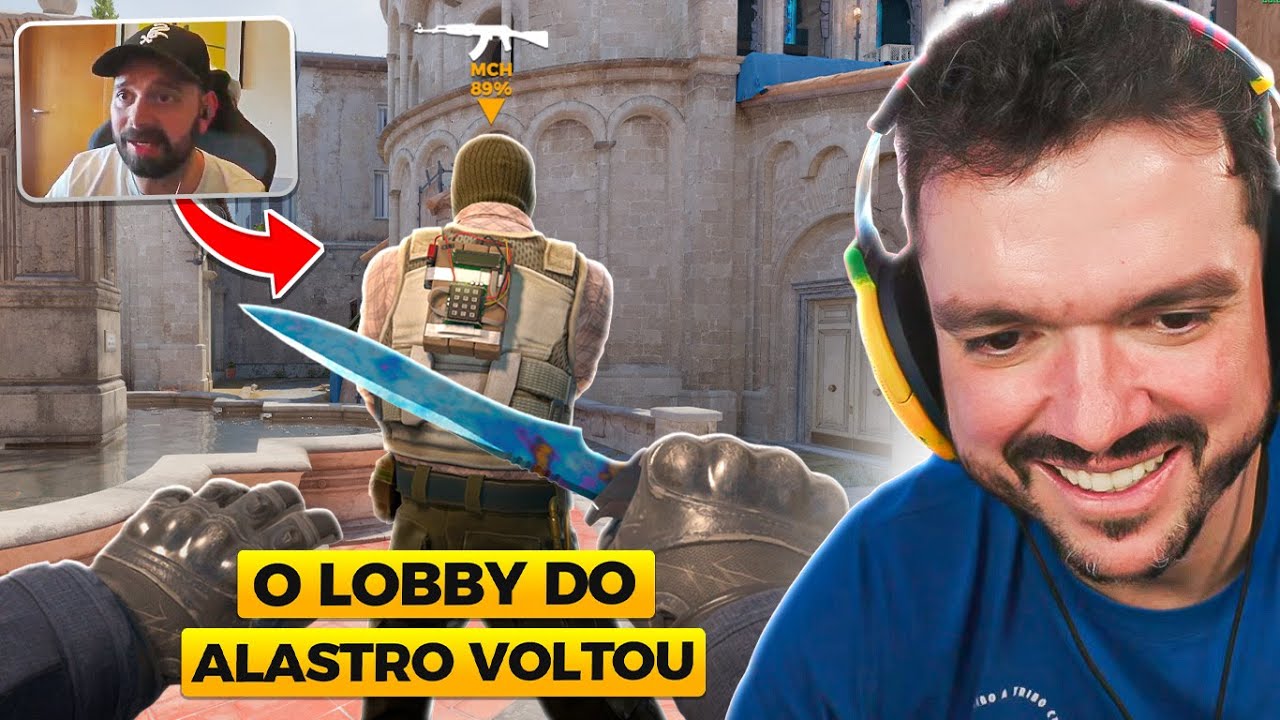 MICHEL FOI OPERADO NESSA LOBBY! LOBBY DE CS COM A TRIBO