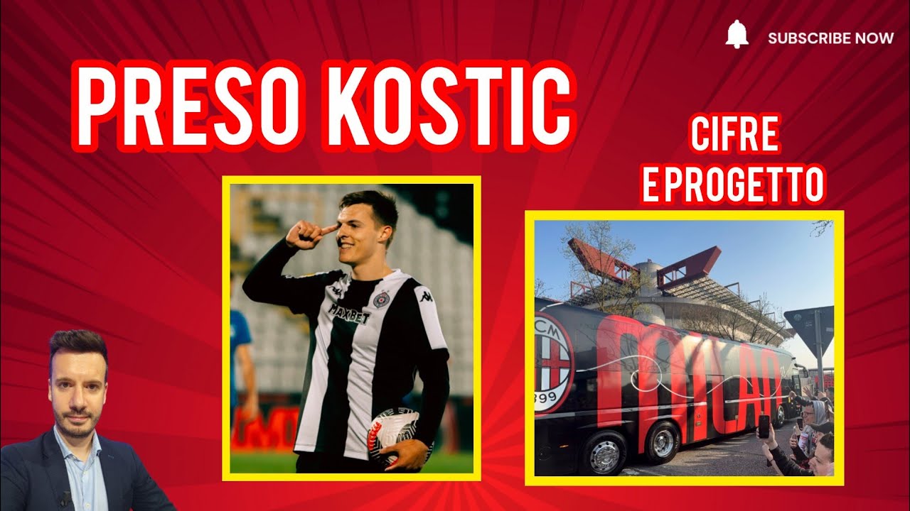 Fatta Kostic! Cifre, visite e progetto. Scuderia Vlahovic. Siamo alle solite: ora &egrave; ufficiale. Leao