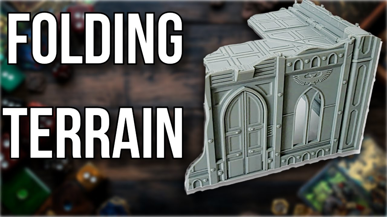 3D-Printed Folding Terrain Is Pretty Darn Cool