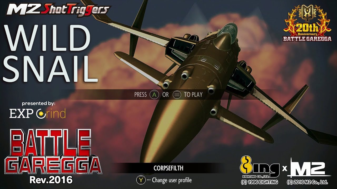 Battle Garegga GAMEPLAY - Part 4 - Wild Snail - XBOX ONE - [SHMUPS] 20th Anniversary