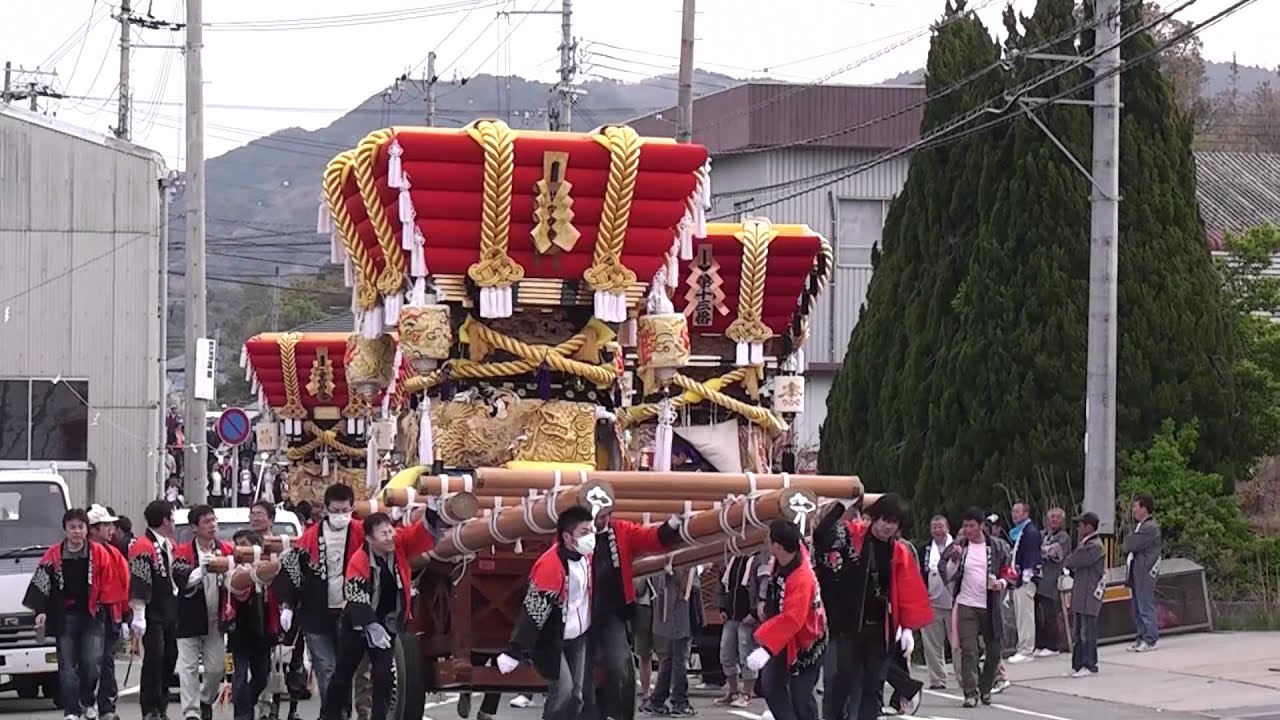 平成24年 南あわじ市阿万亀岡八幡神社春祭り 本宮 お旅