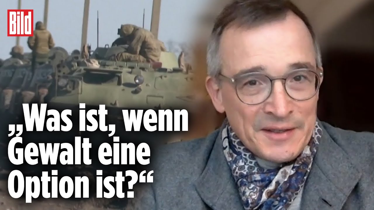 Kriegsgefahr in der Ukraine: „Es ist 1938/39“ | Prof. Rödder bei BILD Live