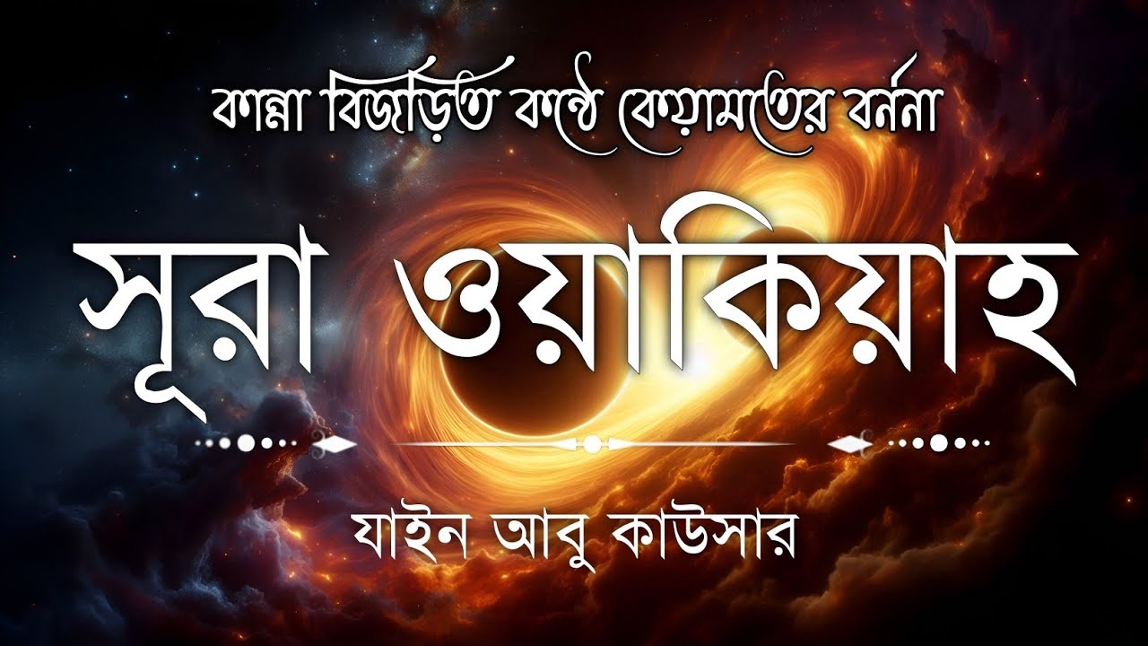 সূরা ওয়াকিয়াহ এর আবেগময় তিলাওয়াত  || Surah Waqiah Recited by Zain Abu Kautsar || Sundor Quran