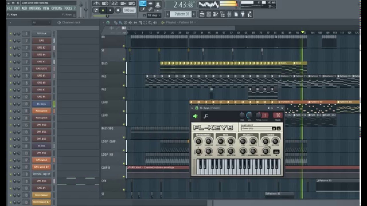 Simon O'shine - Lost Love (FL Studio trance cover)