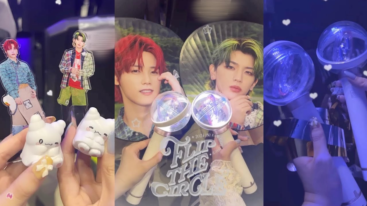 【MINI vlog】 INI FANCON 2024 FLIP THE CIRCLE in ぴあアリーナ 😽🎀💖