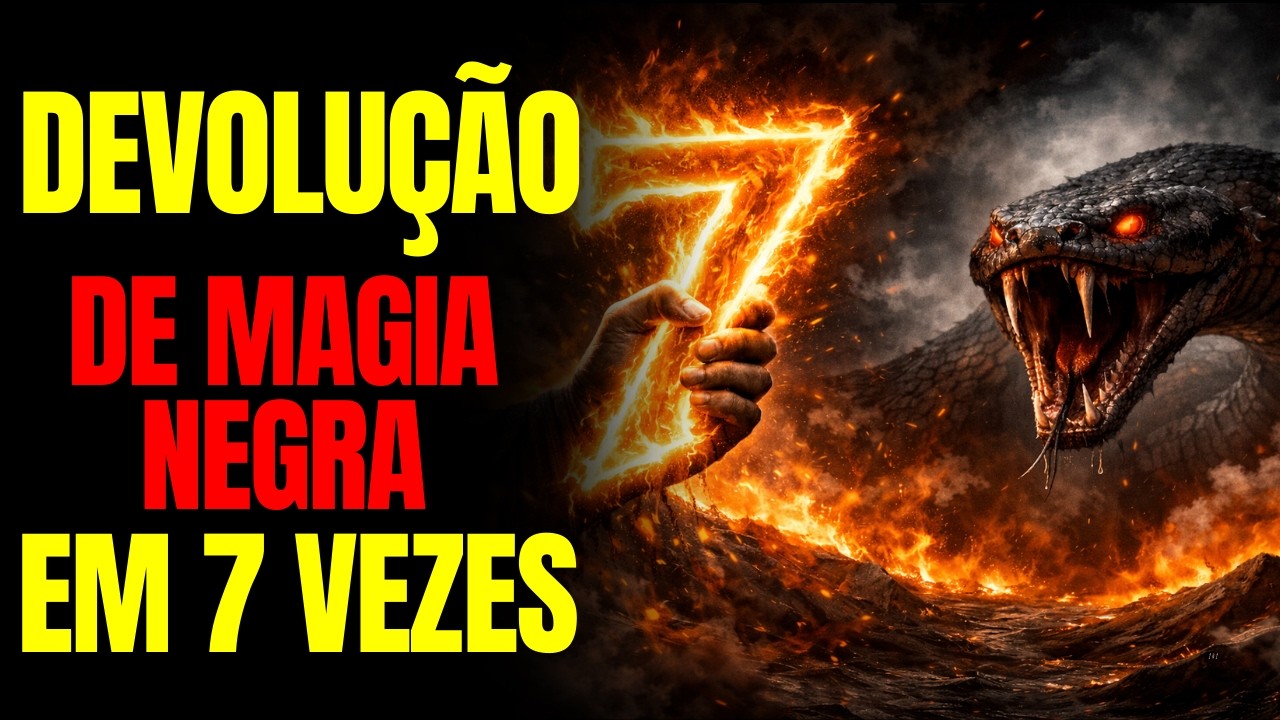 SEU INIMIGO CAI HOJE | DEVOLVE A FEITIÇARIA 7 VEZES E QUEBRA MALDIÇÕES EM APENAS 24 HORAS | SALMO 35
