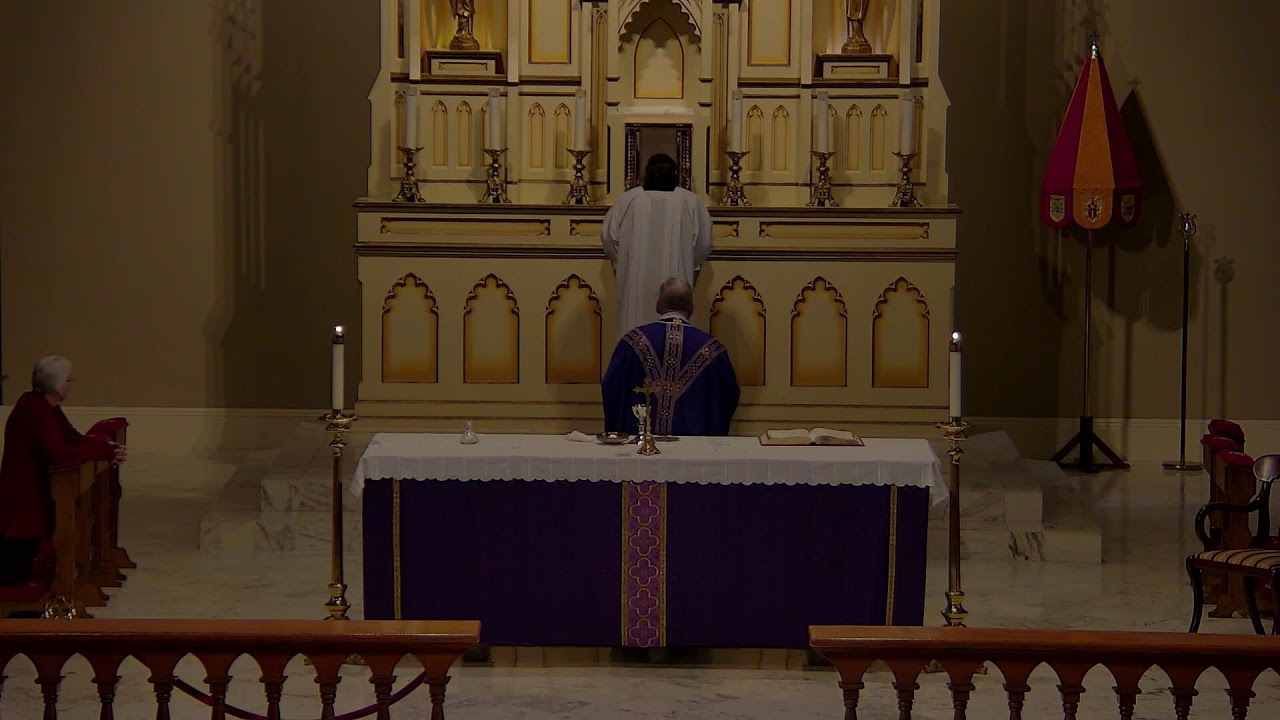 Thursday Mass at the Basilica