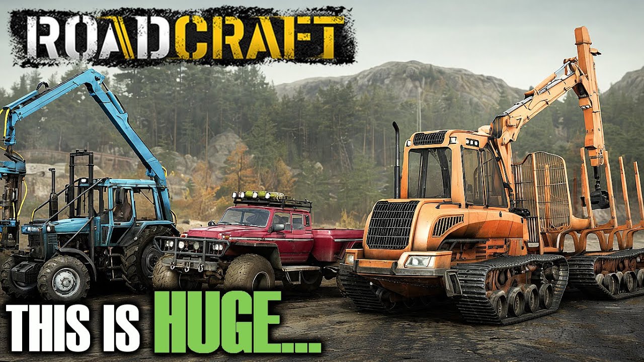 Новейшее обновление ROADCRAFT меняет всё... набор Roadcraft Timberworks уже здесь!