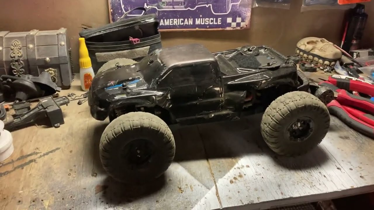 Wltoys 124019 brushless conversion with truck body