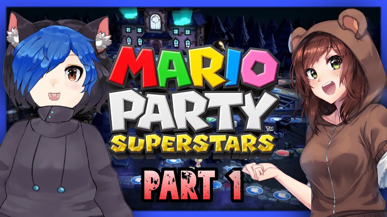 Mario Party Superstars VS w/MBTeddyGram - PART 1 | JChip【VTuber】