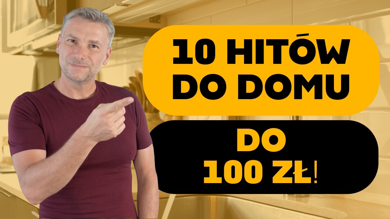 10 RZECZY DO DOMU DO 100 ZŁ! MAŁA CENA, WIELKA ZMIANA!