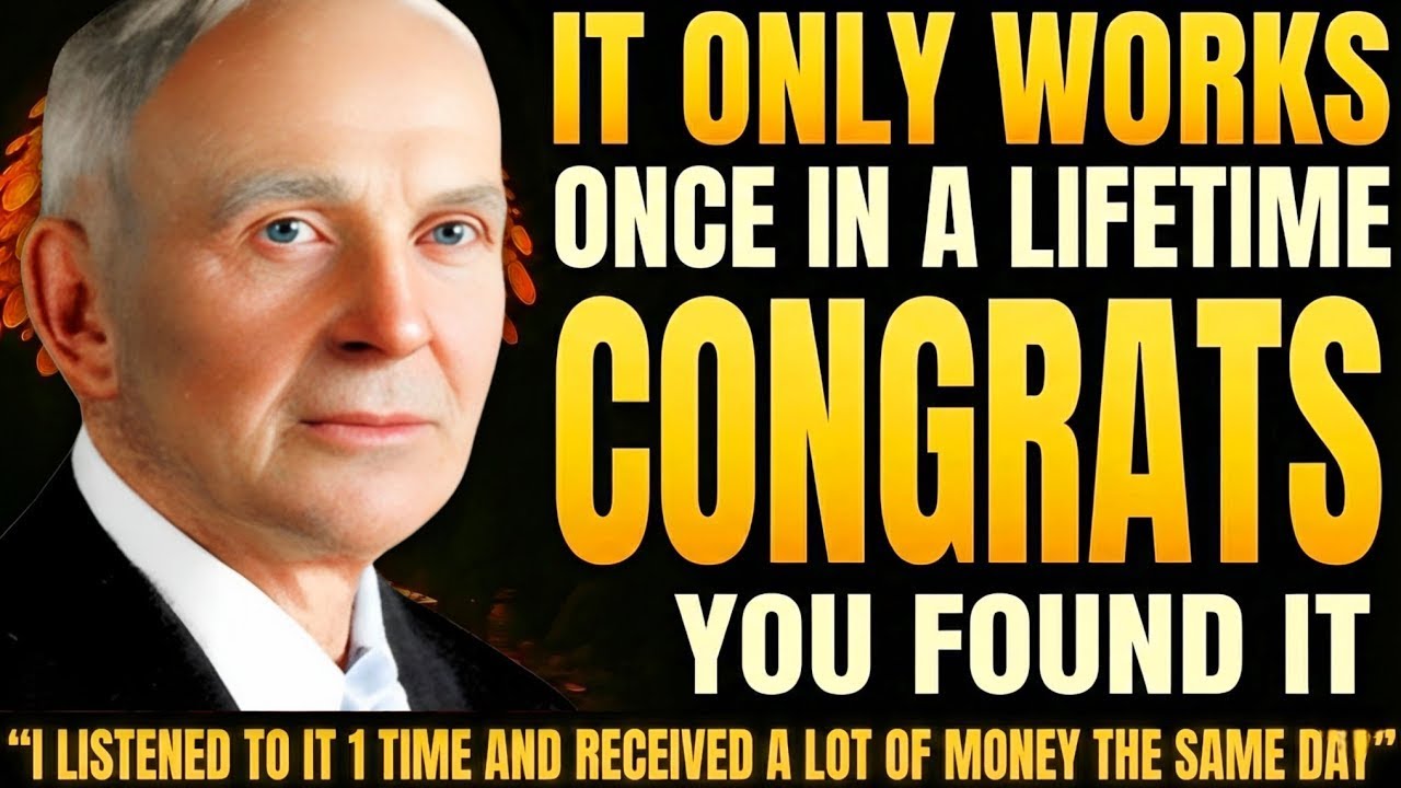 LISTEN FOR JUST 93 Seconds !! MONEY COMES OUT OF NOWHERE! IT ONLY WORKS ONCE IN A LIFETIME