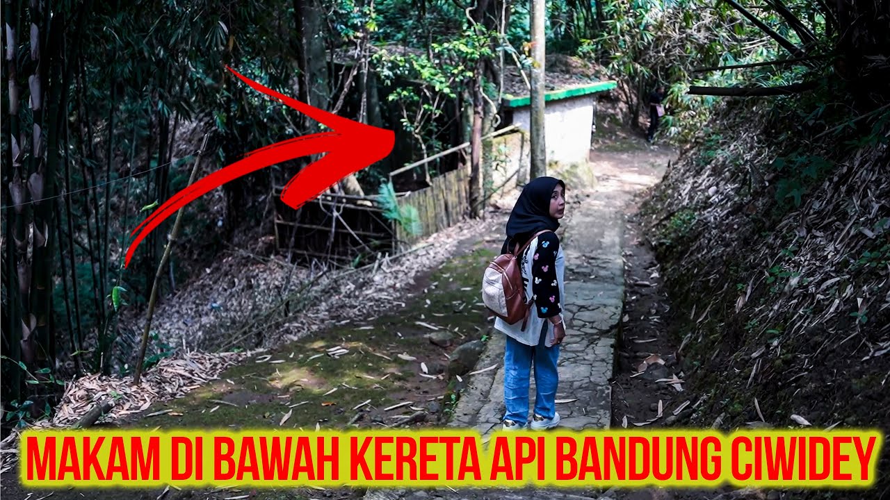 Makam di Bawah Rel Kereta Api Bandung - Ciwidey
