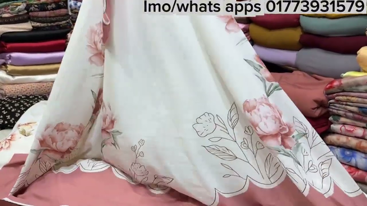 😍আপুদের পছন্দের ডিমান্ডিং চায়না আলিশা জর্জেট কাপড় এখন আমাদের স্টকে চলে এসেছে😻খুব শীঘ্রই  নিতে পারেন