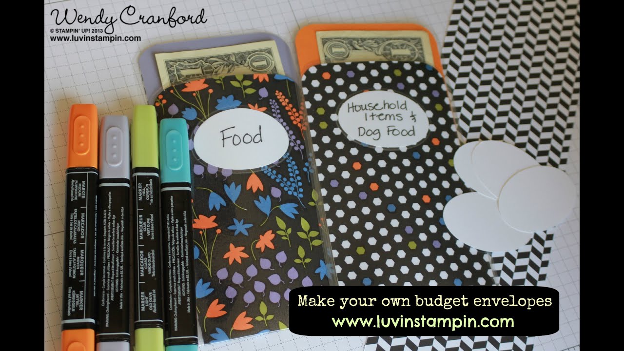 NO LONGER FOR AVAILABLE DIY Money Envelopes for Budgeting
