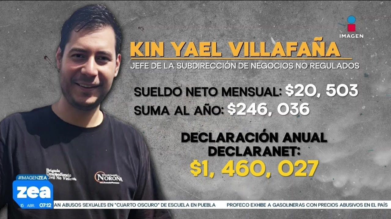 Syn Fern&aacute;ndeza Noro&ntilde;i otrzymuje milionową pensję od CFE | Wiadomości z Francisco Zea